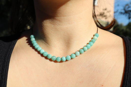 Collier Amazonite - Classique