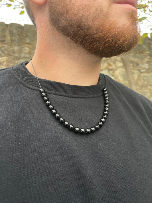 Collier Obsidienne Noire